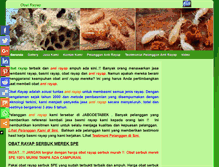 Tablet Screenshot of obatrayap.com